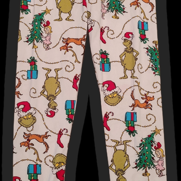 other Other - Grinch Christmas Kids Pajama Bottoms - Multicolor